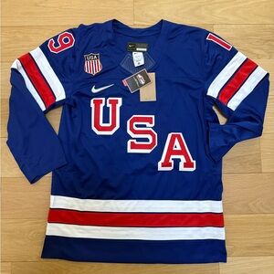 Matthew Tkachuk Team USA Nike Olympic Hockey Jersey Authentic 2026 Milan Sz M